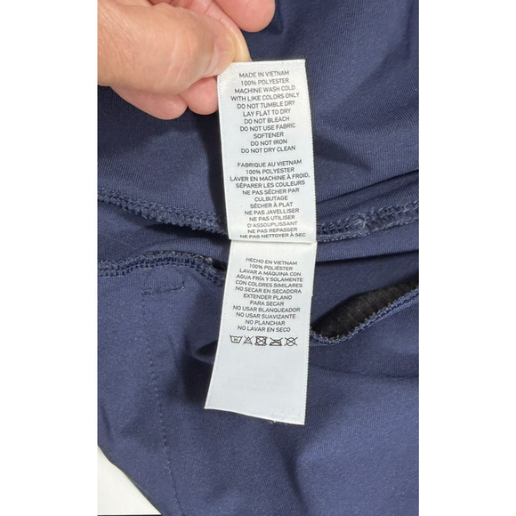 Rhone Pants Mens 34x31 Navy Blue Commuter Slim Fit Performance Chino 100036 - Picture 15 of 16